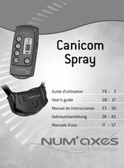 Num'axes Canicom Spray Guide D'utilisation