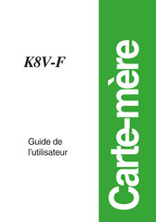 Asus K8V-F Guide De L'utilisateur