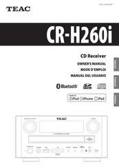 Teac CR-H260i Mode D'emploi
