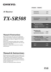 Onkyo TX-SR508 Manuel D'instructions