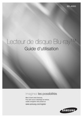 Samsung BD-J6300 Guide D'utilisation