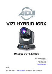 Adj Vizi Hybrid 16RX Manuel D'utilisation