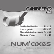 Num'axes Canibeep PRO Guide D'utilisation