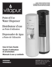 vitapur VWD9506BLS Guide D'utilisation
