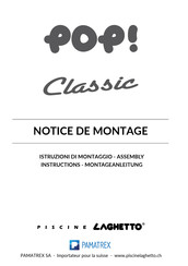 Piscine Laghetto Pop! Classic Notice De Montage