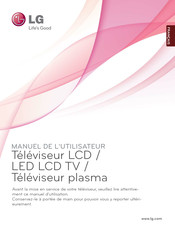 LG 55LE5800-ZA Manuel De L'utilisateur