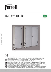 Ferroli ENERGY TOP B Instructions D'utilisation