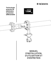 McCrometer V-Cone Manuel D'installation, D'utilisation Et D'entretien