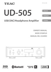 Teac UD-505 Mode D'emploi