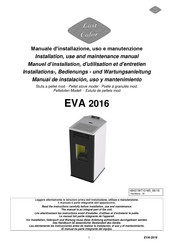 Last Calor EVA 2016 Manuel D'installation, D'utilisation Et D'entretien