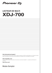 PIONEER DJ XDJ-700 Mode D'emploi