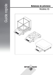 Mettler Toledo XS1202S Guide Rapide