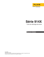 Fluke Calibration 914 Série Manuel De L'utilisateur