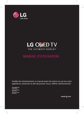 LG EG91 Série Manuel D'utilisation
