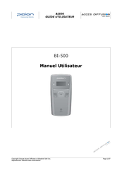 Pidion BI-500 Guide Utilisateur