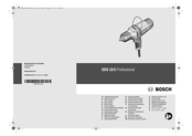 Bosch GDS 18 E Professional Notice Originale