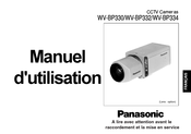 Panasonic WV-BP332 Manuel D'utilisation