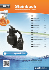 Steinbach speed clean 00-040380 Instructions De Service
