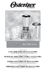 Oster Osterizer BLSTBC4129 Manuel D'instructions