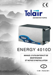 Telair ENERGY 4010D Manuel D'utilisation Et De Maintenance