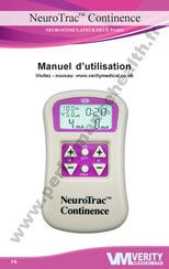 Verity Medical NeuroTac Continence Manuel D'utilisation