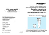 Panasonic ES2216 Manuel D'utilisation