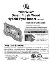 Travis Industries Flush Wood Hybrid-Fyre Insert Manuel D'utilisation