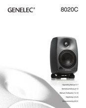 Genelec 8020C Manuel D'utilisation