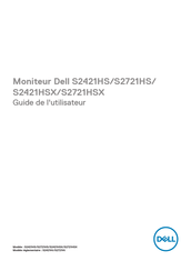 Dell S2421HSX Guide De L'utilisateur