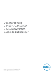 Dell UltraSharp U2419HX Guide De L'utilisateur