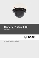 Bosch NDC-265-P Manuel D'installation Et D'utilisation
