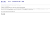 Dell U2713HMt Guide D'utilisation