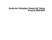 Epson PowerLite Home Cinema 3000 Guide De L'utilisateur