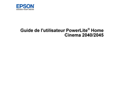 Epson PowerLite Home Cinema 2040 Guide De L'utilisateur