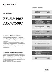 Onkyo TX-NR3007 Manuel D'instructions