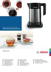 Bosch TWK720 Série Mode D'emploi