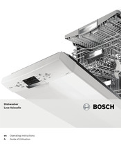 Bosch SPE5ES55UC Guide D'utilisation