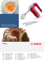 Bosch MFQ4 Série Mode D'emploi
