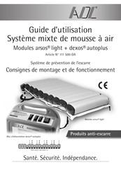 ADL arsos light + dexos autoplus Guide D'utilisation