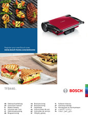 Bosch TFB440 Série Mode D'emploi