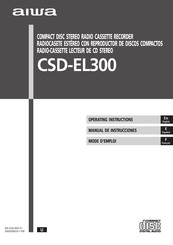 Aiwa CSD-EL300 Mode D'emploi