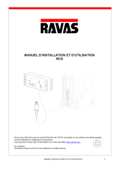 Ravas RCS Manuel D'installation Et D'utilisation
