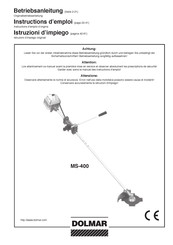 Dolmar MS-400 Instructions D'emploi
