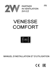 2VV VENESSE COMFORT Manuel D'installation Et D'utilisation