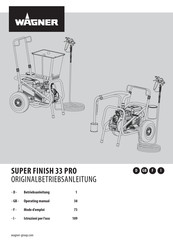 WAGNER SUPER FINISH 33 PLUS Mode D'emploi