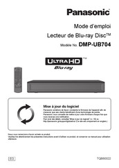 Panasonic UltraHD DMP-UB704 Mode D'emploi