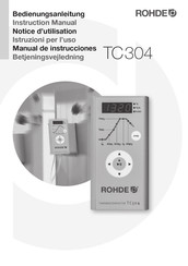 Rohde TC 304 Notice D'utilisation