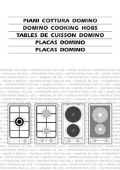 Elba DOMINO COOKING HOBS Mode D'emploi