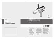 Bosch GDS Professional 24 Notice Originale