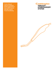 Smith & Nephew VERSAJET Manuel D'utilisation